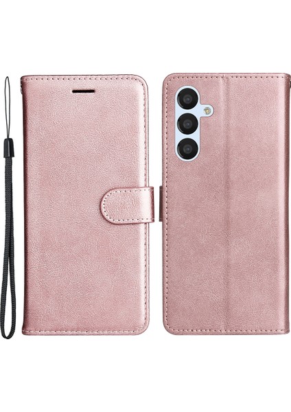 Samsung Galaxy A25 5g Şok Geçirmez Cep Telefonu Kasası Cüzdanı Pu Deri Telefon Kapağı (Yurt Dışından)