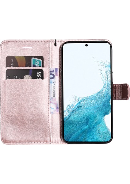 Samsung Galaxy A25 5g Şok Geçirmez Cep Telefonu Kasası Cüzdanı Pu Deri Telefon Kapağı (Yurt Dışından)
