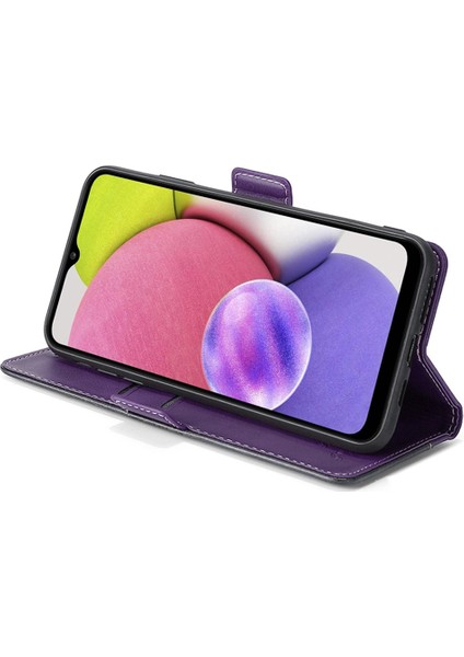 Samsung Galaxy M54 5g / F54 5g Cüzdan Kılıfı Flip Stand Contrast Renk Tpu+Pu Deri Telefon Kapağı (Yurt Dışından) fırsatları