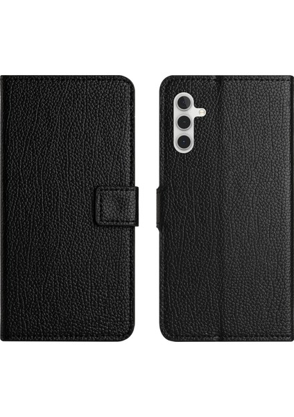 Samsung Galaxy A25 5g Fingerprint Anti-Fingerprint Telefon Kılıfı Litchi Doku Pu Deri Cüzdan Stand Kapağı (Yurt Dışından) fiyatları