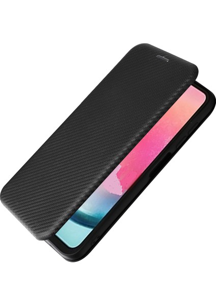 Samsung Galaxy A25 5g Kart Tutucu Kılıf Karbon Fiber Doku Telefon Deri Stand Kapağı (Yurt Dışından) indirimleri