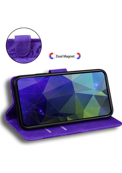 Samsung Galaxy M54 5g / F54 5g Telefon Kılıfı Deri Deri Stand Cüzdan Anti-Drop Kapağı (Yurt Dışından) fiyatları