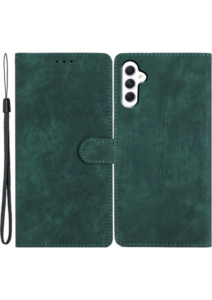 Samsung Galaxy A25 5g Pu Deri Cüzdan Toz Geçirmez Telefon Kapağı Slim Fit Stand Cilt Touch Cep Telefon Kılıfı (Yurt Dışından)