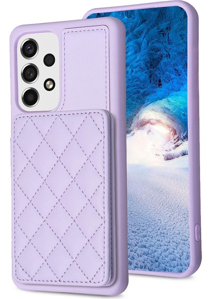 Samsung Galaxy A13 Kart Tutucusu Kickstand Pu Deri Kaplamalı Tpu Kapak Telefon Kılıfı (Yurt Dışından) fiyatları