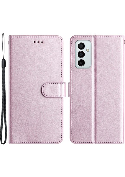 Samsung Galaxy A14 Telefon Kılıfı, Stand Ipek Doku Pu Deri Cüzdan Kabuğu (Yurt Dışından)