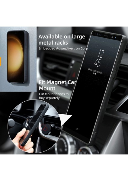 Samsung Galaxy A14 5g / A14 4g Çıkarılabilir Manyetik Telefon Geri Kapak Fermuar Cüzdan Deri Kılıf (Yurt Dışından) modelleri