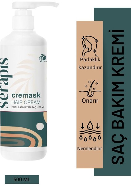 Cremask Durulanmayan Onarıcı Saç Kremi 500 ml