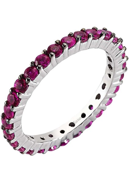 Yakut Taşlı Tamtur Yüzük 0401R0180