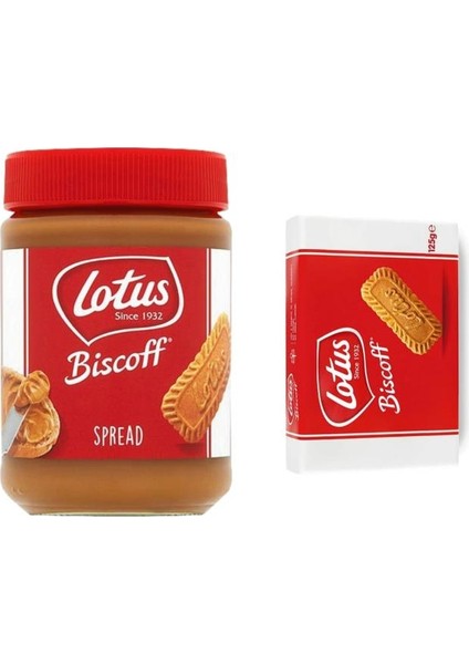 Biscoff Spread Bisküvi Kreması 400 gr + Biscoff Karamelize Bisküvi 125 gr