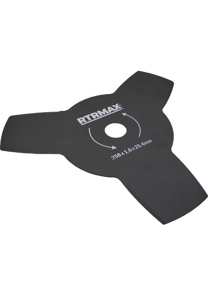 Tırpan Bıçağı Kesik Rtrmax Tırpan Ot Çim Biçme Bıçak 3 Kollu Tırpan Bıçak