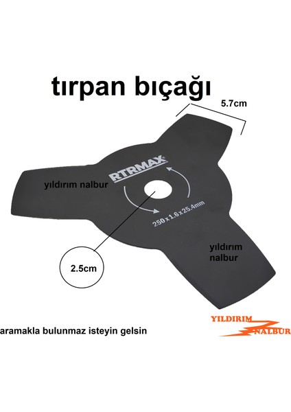 Tırpan Bıçağı Kesik Rtrmax Tırpan Ot Çim Biçme Bıçak 3 Kollu Tırpan Bıçak fiyatları