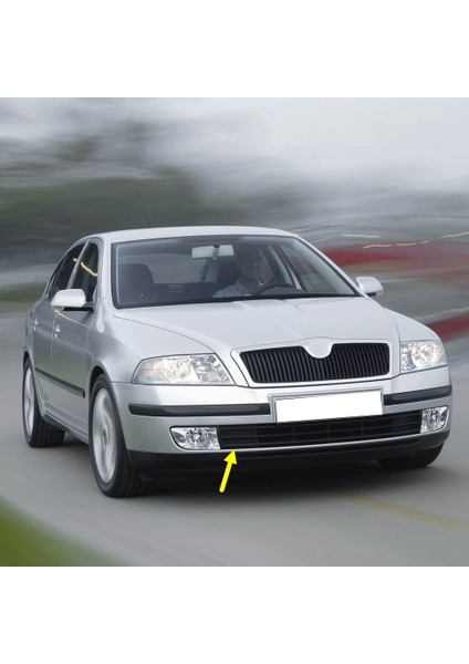 Skoda Octavia A5 2005-2008 Ön Tampon Alt Izgara Sağ Parçası 1Z0853666