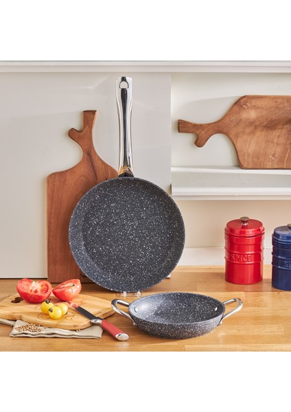 Biogranit Navy Stone Tava Sahan Set 20 cm + Tava 26 cm