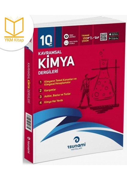 10. Sınıf Kavramsal Kimya Dergileri