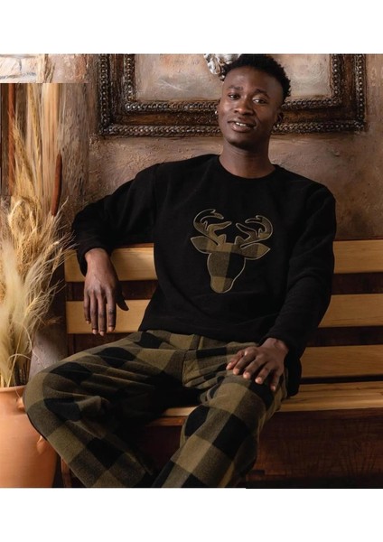 Erkek Kışlık Polar Pijama Takımı A100/8 - 1 Adet fiyatları