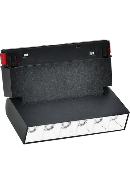 Beyaz Kompakt Lensli Magnet Armatür 3200K Gün Işığı