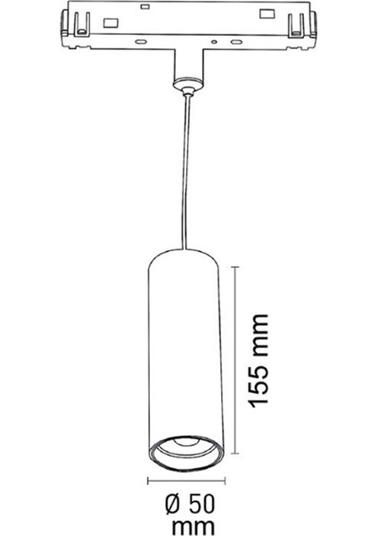 Flaş Spot Magnet Ray Spot Armatür 4000K Doğal Beyaz