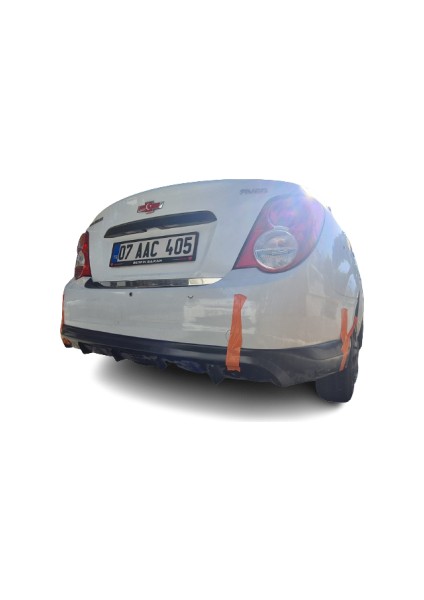 Chevrolet Aveo Sedan (2011-2014) Arka Tampon - Eki (Plastik)