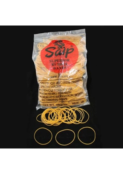 Ambalaj Lastiği Saip Kauçuk 500 gr N 18