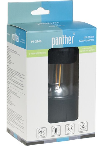 PT-2244 USB Şarjlı Kamp Lambası fiyatları
