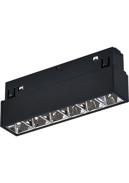 Silver Kompakt Lensli Magnet Armatür 6500K Beyaz