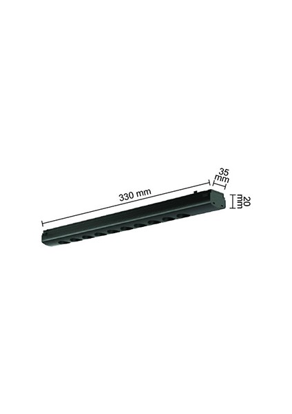 10W Kompakt Lensli Pro Magnet Armatür 3200K Gün Işığı