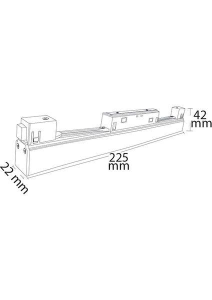 Flaş Spot 100W Magnet Driver