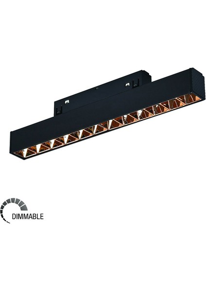 Dim Edilebilir Kompakt Lensli Magnet Armatür 3200K Gün Işığı
