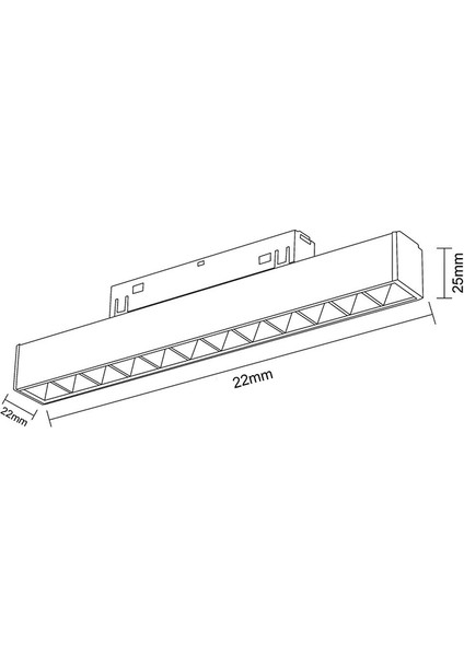 Dim Edilebilir Kompakt Lensli Magnet Armatür 3200K Gün Işığı fiyatları