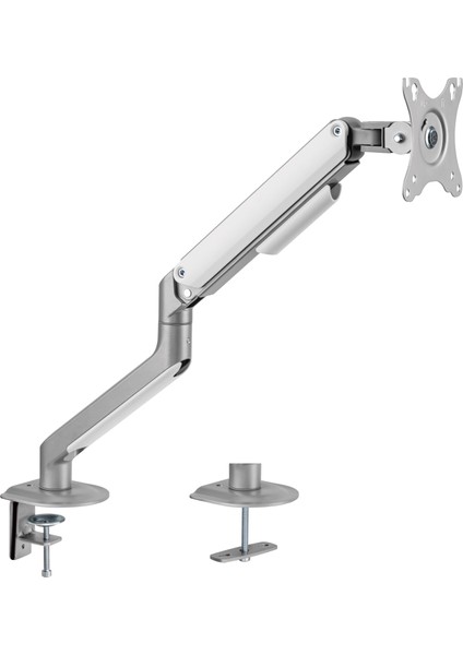 Twısted Mınds TM-63-C06 Mekanik Amortisör düz/kavisli Ekran 17"-32" Max 9 kg Tek Monitör Kolu