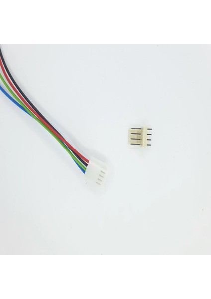 Sanec 2,54MM 4 Pin 2510 Kablolu Dişi Konnektör + 180D Erkek Pcb Tipi 20CM - 0,50MM - Çift Taraflı