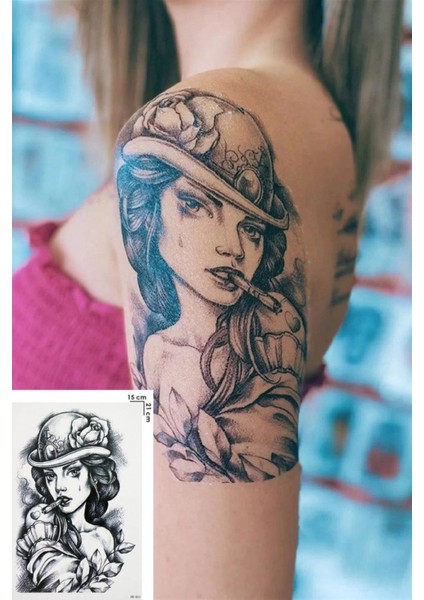 Kadın Geçici Dövme Tattoo