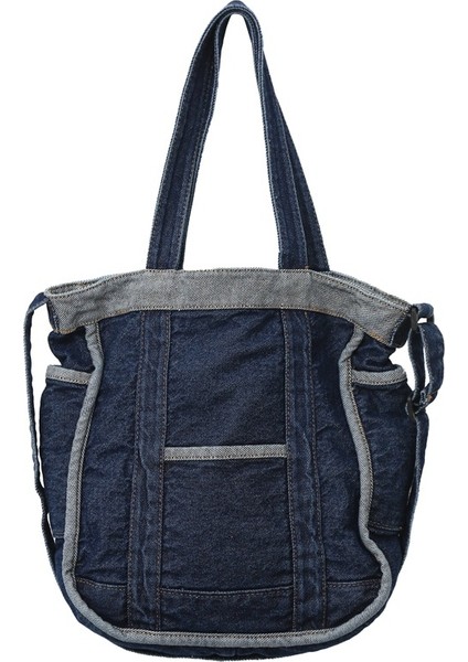 Yıkanmış Kovboy Tuval Çanta Kadın Crossbody Çanta Kadın Rahat Sanat Omuz Çanta (Yurt Dışından)