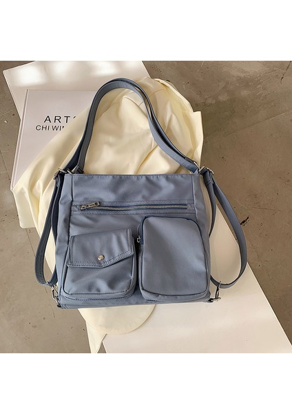 Çapraz Çantalı Omuz Çantası Işgücü Büyük Kapasiteli Dual Çantası Bilgisayar Seyahat Çantası (Yurt Dışından)