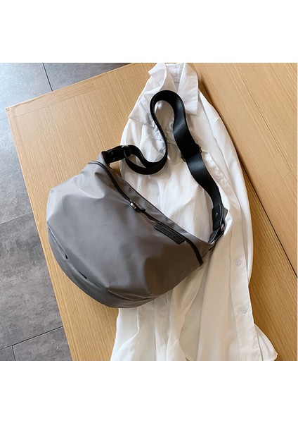 Crossbody Çanta Naylon Oxford Kumaş Basit Hafif Tek Omuzlu Bayan Çanta Bayan Küçük Çanta Eğlence Seyahat Sırt Çantası (Yurt Dışından) modelleri