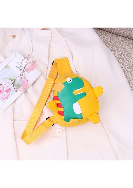 Çocuk Çantası Kız Anaokulu Okul Çantası Dinozor Erkek Kız Bebek Sırt Çantası Karikatür Sevimli Omuz Çantası (Yurt Dışından)
