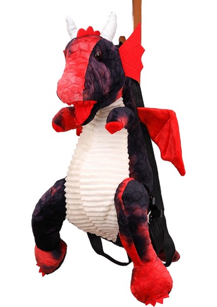 Büyük Kapasiteli Dinozor Sırt Çantası, Yakışıklı Çocuğun Sırt Çantası, Şık ve Çok Yönlü Kontrast Renkli Lekeli Çanta (Yurt Dışından)