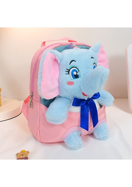 Çocuk Sırt Çantası Sevimli Dumbo Anaokulu Okul Çantası Hafif Erkek ve Kız Küçük Sırt Çantası (Yurt Dışından)