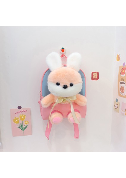 Anaokulu Okul Çantası Karikatür Tavşan Bebek Çantası Çocuk Omurga Koruyucu Hafif Sırt Çantası Çocuk Sırt Çantası (Yurt Dışından)