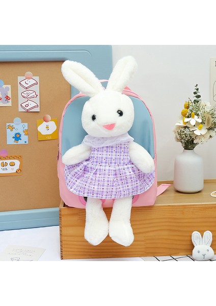 Moda Çocuk Sırt Çantası, Sevimli Bebek Kız Sırt Çantası, Su Geçirmez Anaokulu Okul Çantası (Yurt Dışından)