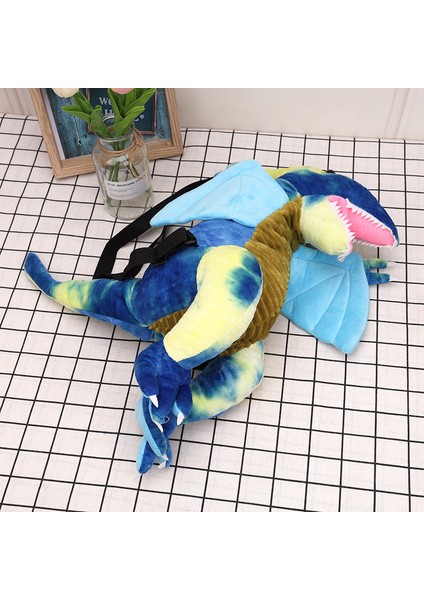 Büyük Kapasiteli Dinozor Sırt Çantası, Yakışıklı Çocuğun Sırt Çantası, Şık ve Çok Yönlü Kontrast Renkli Lekeli Çanta (Yurt Dışından) fiyatları