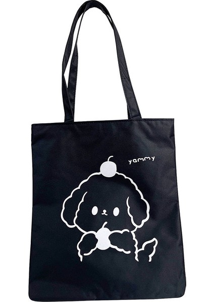 Kolej Tarzı Tek Omuz Kanvas Çanta Kadın Büyük Kapasiteli Çanta Kız Öğrenci Sınıf Çantası (Yurt Dışından)