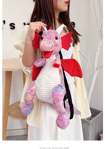 Büyük Kapasiteli Dinozor Sırt Çantası, Yakışıklı Çocuğun Sırt Çantası, Şık ve Çok Yönlü Kontrast Renkli Lekeli Çanta (Yurt Dışından) indirimleri