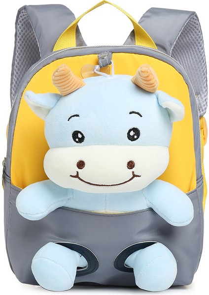 Yürüyor Karikatür Bölünmüş Çanta Sırt Çantası Peluş Buzağı Moda Rahat Sevimli Anaokulu Okul Çantası (Yurt Dışından)