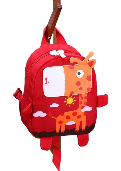 Karikatür Sırt Çantası Mini Anti-Kayıp Çocuk Çantası Zürafa Küçük Sırt Çantası Çocuk Çantası (Yurt Dışından)