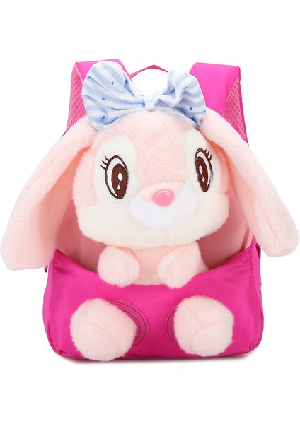 Çocuk Sırt Çantası Sevimli Tavşan Bebek Öğrenci Anaokulu Okul Çantası Yaratıcı Bebek Sırt Çantası (Yurt Dışından)