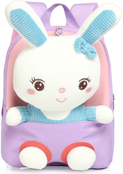 Karikatür Peluş Çocuk Sırt Çantası Anaokulu Bebek Hafif Okul Çantası Erkek ve Kadın Bebek Okul Çantası (Yurt Dışından)