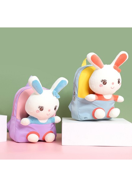 Karikatür Peluş Çocuk Sırt Çantası Anaokulu Bebek Hafif Okul Çantası Erkek ve Kadın Bebek Okul Çantası (Yurt Dışından) modelleri