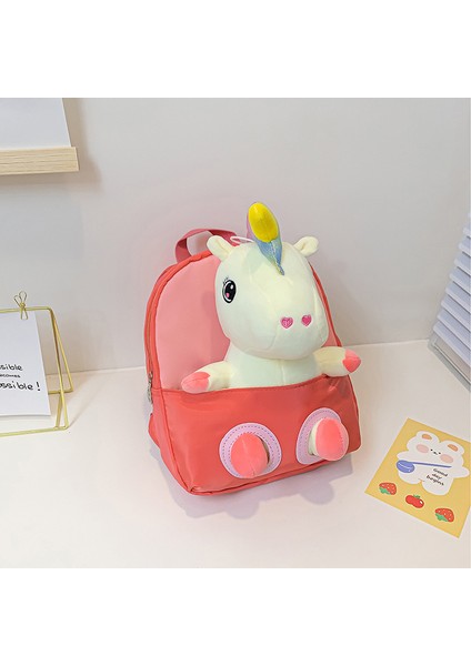 Anaokulu Okul Çantası Sevimli Tek Boynuzlu At Midilli Bebek Çocuk Sırt Çantası Ilkokul Öğrencisi Sırt Çantası (Yurt Dışından) fiyatları