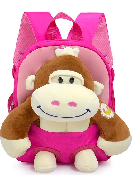 Yaratıcı Bebek Çocuk Sırt Çantası Karikatür Orangutan Bebek Anaokulu Okul Çantası Büyük Kapasiteli Sırt Çantası (Yurt Dışından)